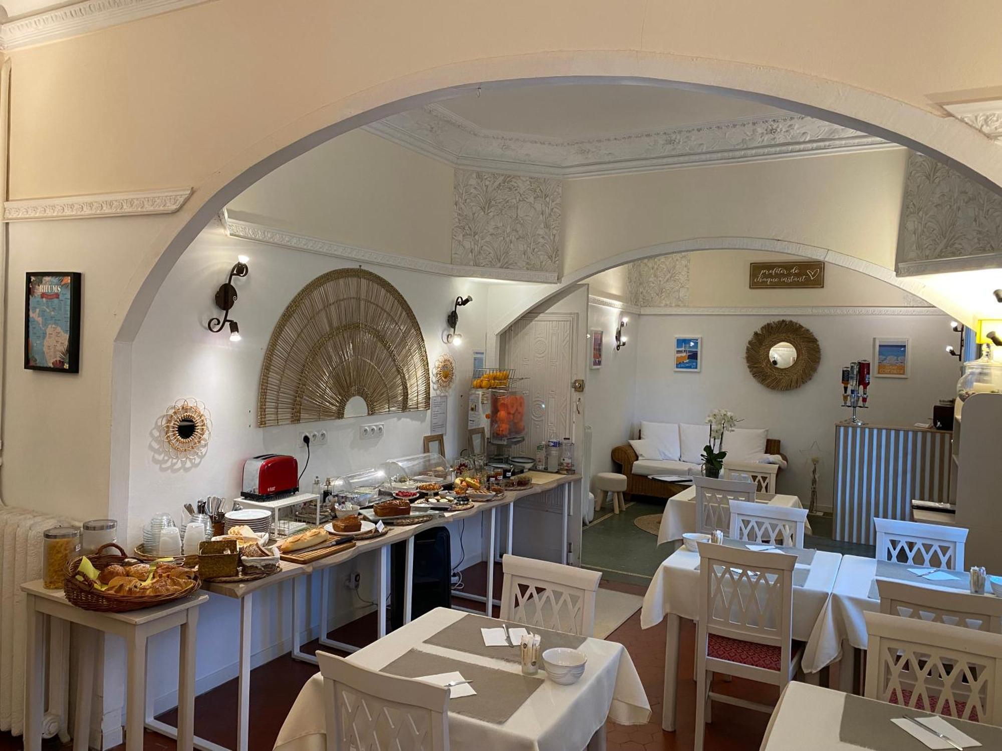 Logis Hotel Villa Victorine Ницца Экстерьер фото