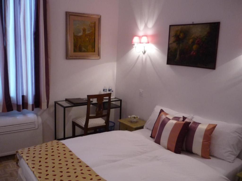 Logis Hotel Villa Victorine Ницца Номер фото