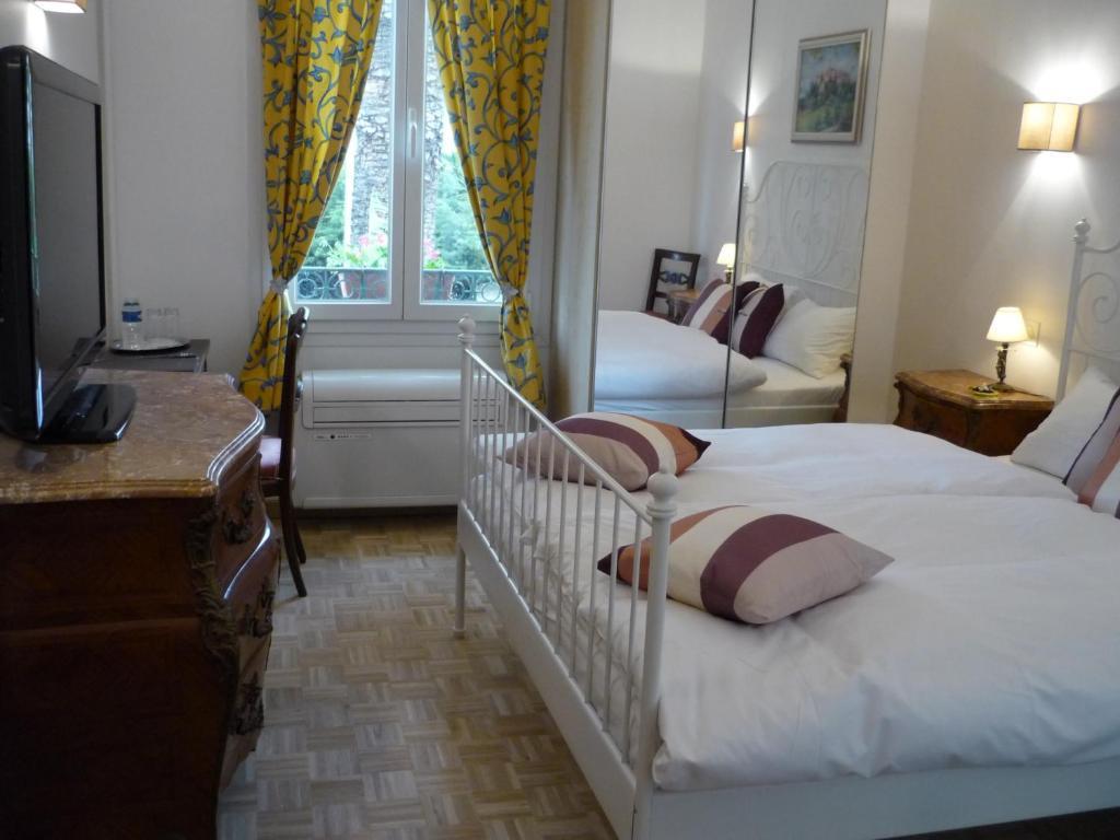 Logis Hotel Villa Victorine Ницца Номер фото