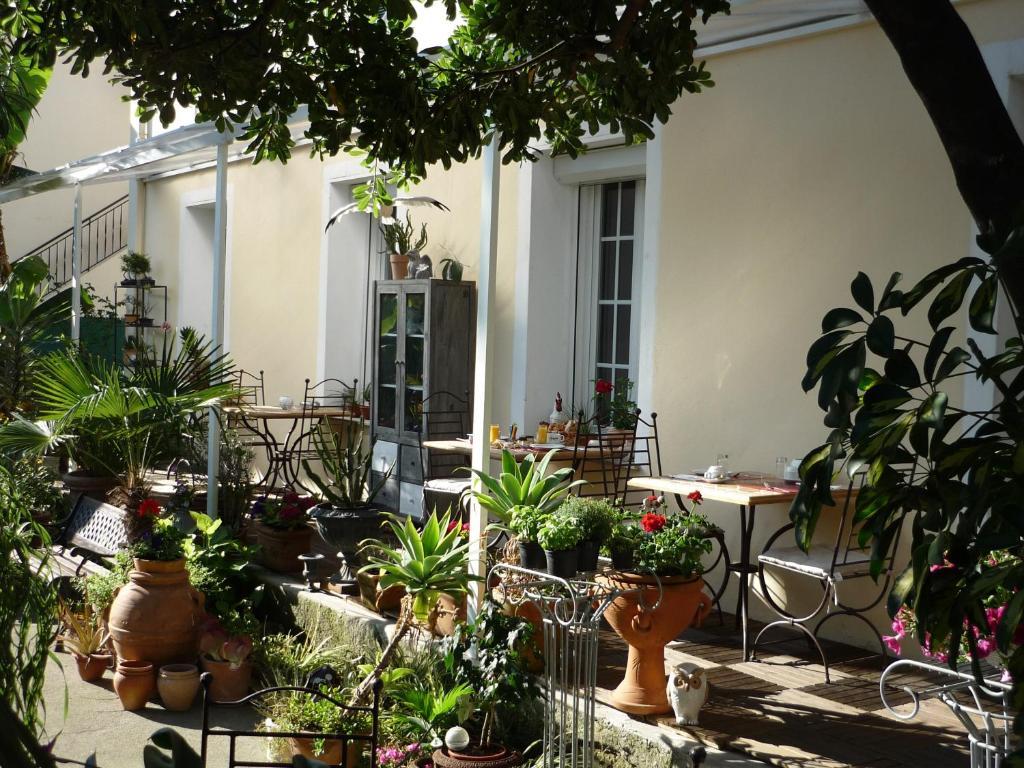 Logis Hotel Villa Victorine Ницца Экстерьер фото