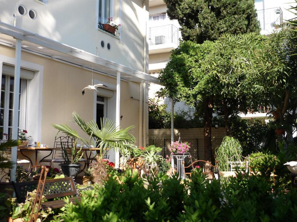 Logis Hotel Villa Victorine Ницца Экстерьер фото