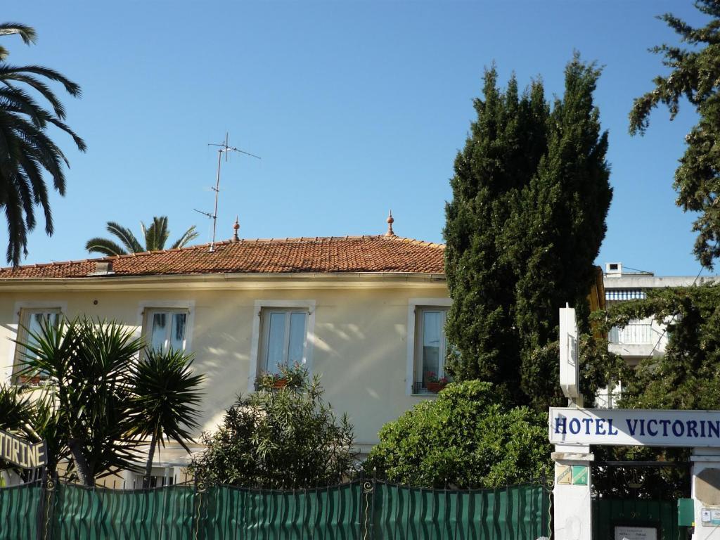 Logis Hotel Villa Victorine Ницца Экстерьер фото