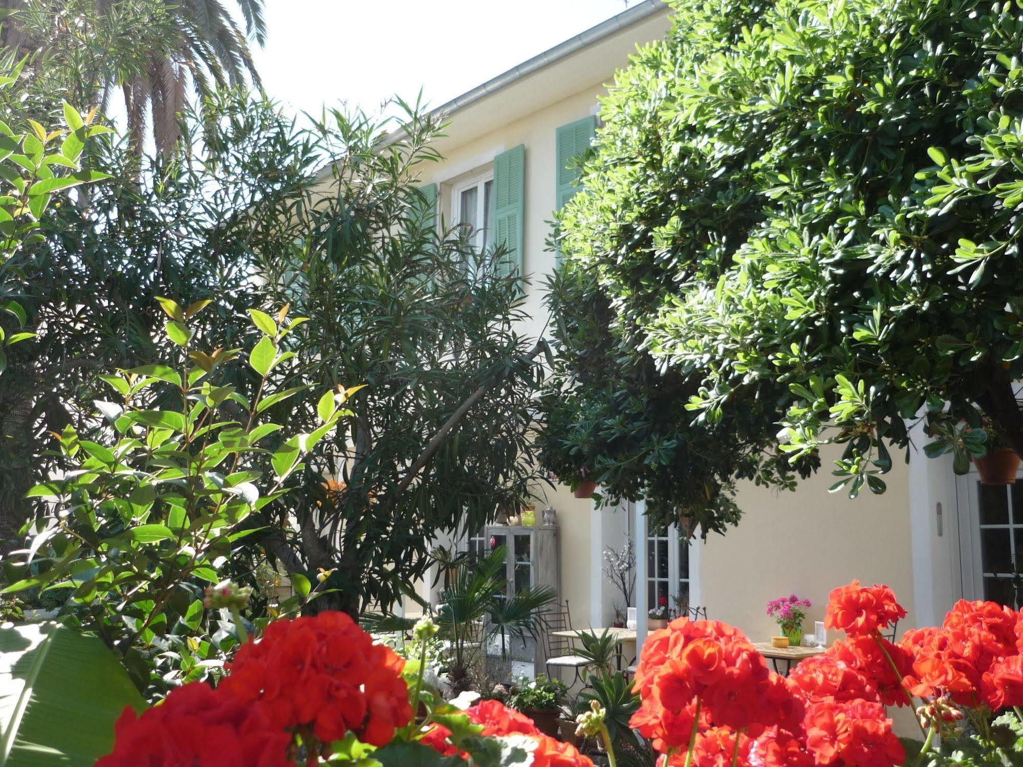 Logis Hotel Villa Victorine Ницца Экстерьер фото