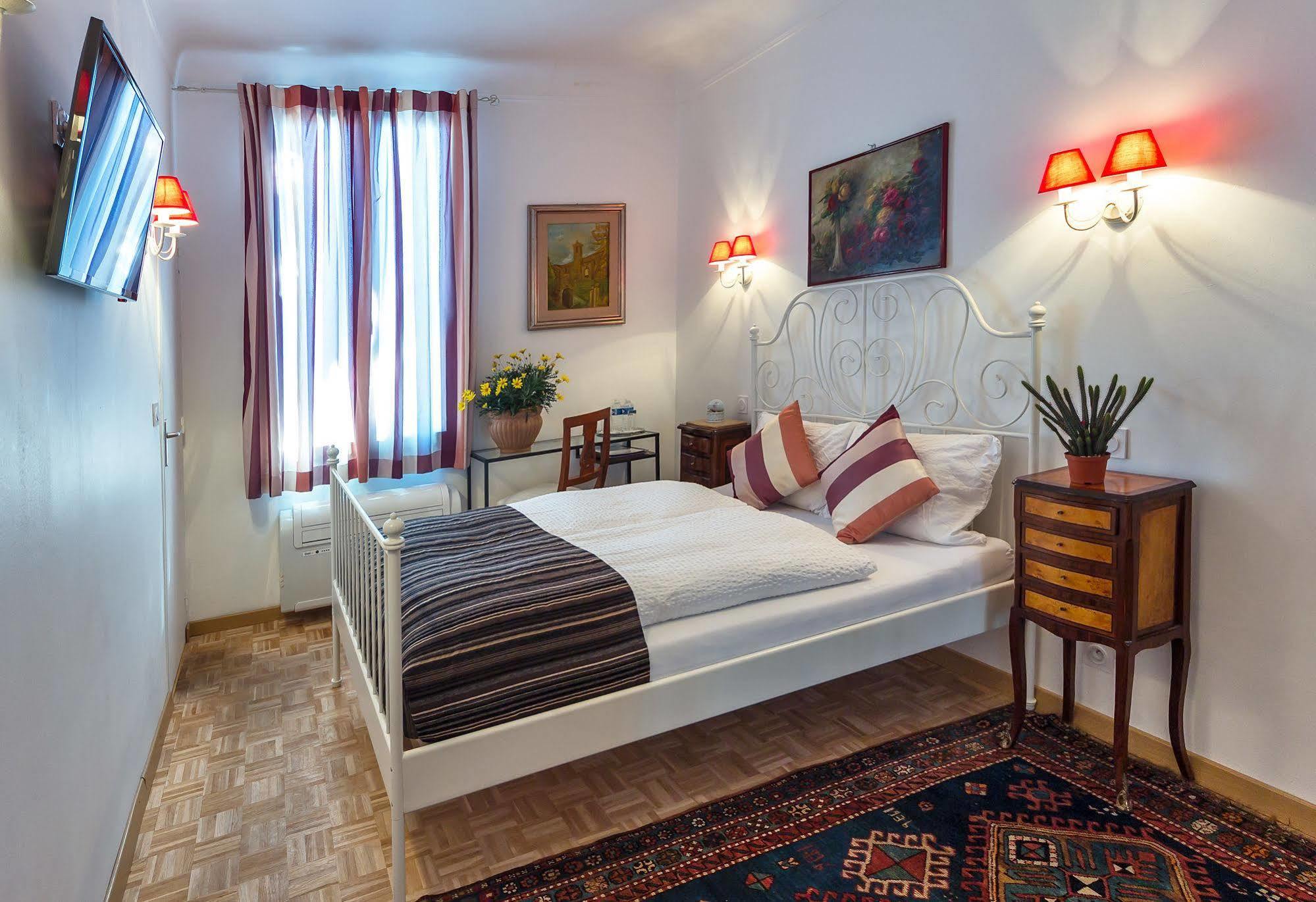 Logis Hotel Villa Victorine Ницца Экстерьер фото