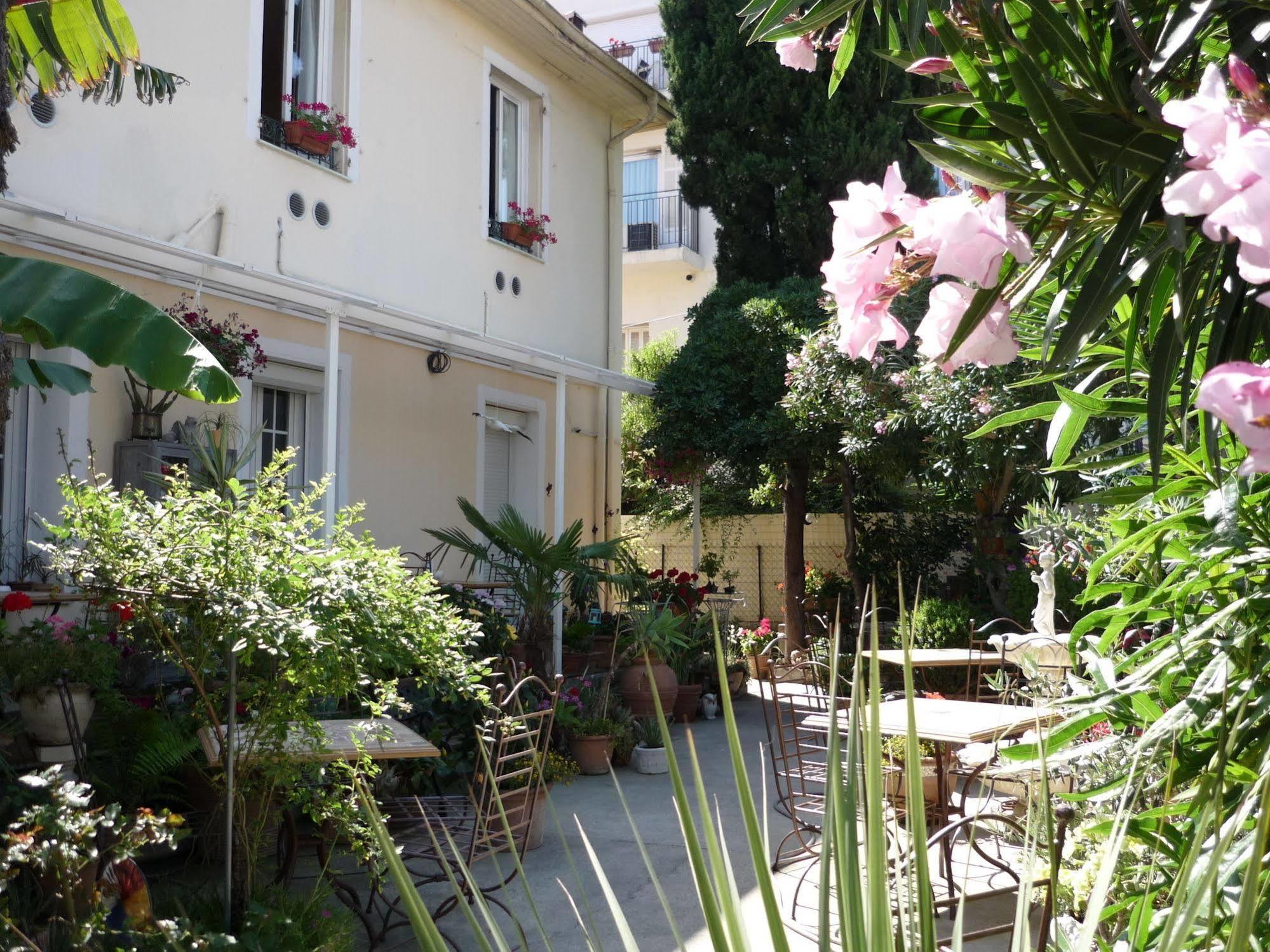 Logis Hotel Villa Victorine Ницца Экстерьер фото